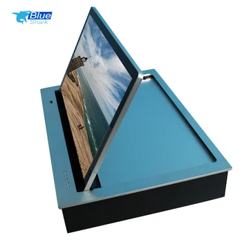 Najnoviji dizajn skriveni LCD monitor Dizalo sustav za video konferencije pametan tanki LCD monitor