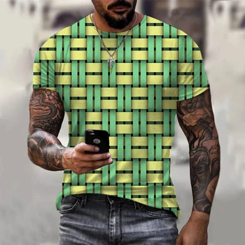 Muška 3D novost, grafički t-shirt kratki rukav za vježbanje u teretani, majica za mišiće