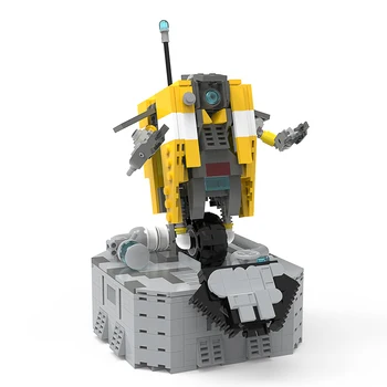 MOC Mecha Claptrap (CL4P-TP) Robot-Domaćica, Skup sastavnih Blokova, high-tech Igra Vodič, Igračke Za Djecu, Poklone Za Rođendan